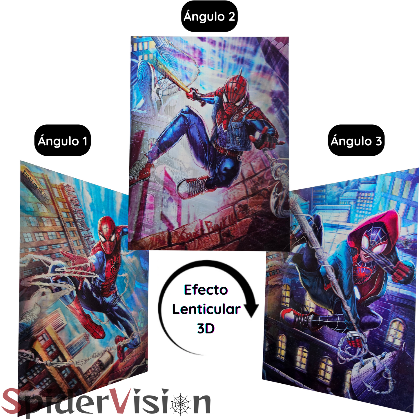 Póster 3D Spidey